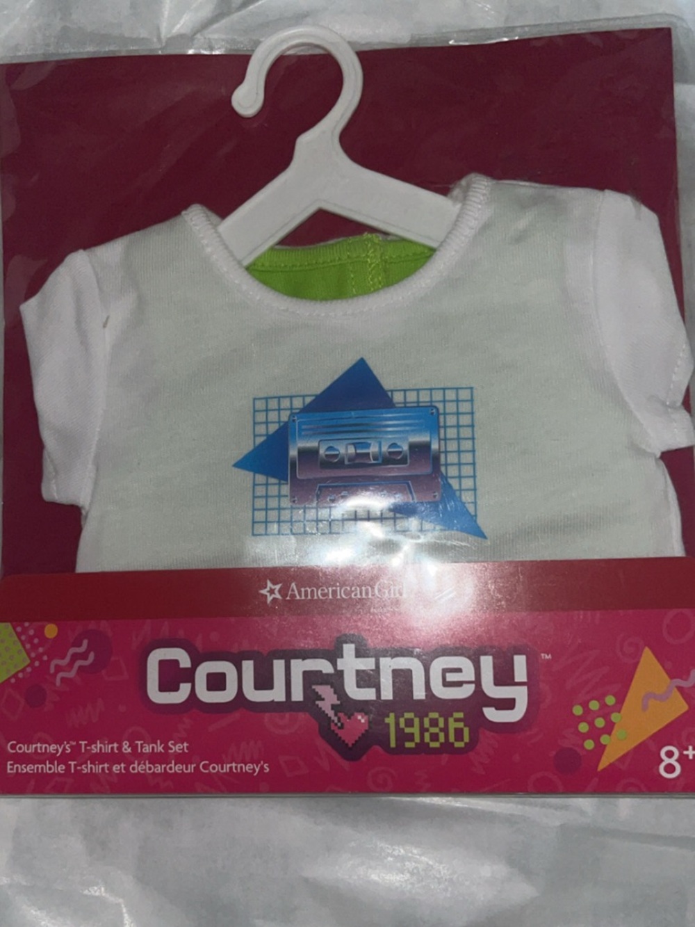 American Girl Courtney 1986 t shirt and tank top